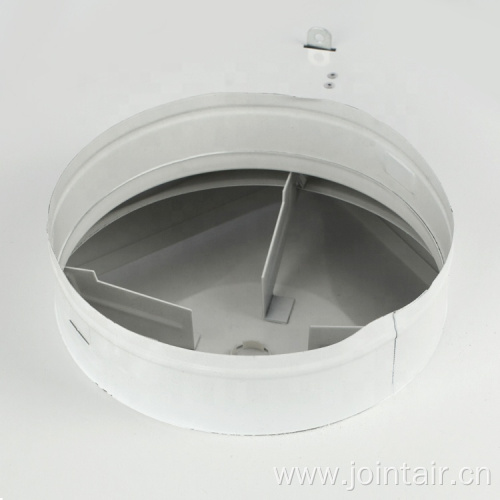 Steel Decorative Ceiling diffuser with 2 Flat Panel